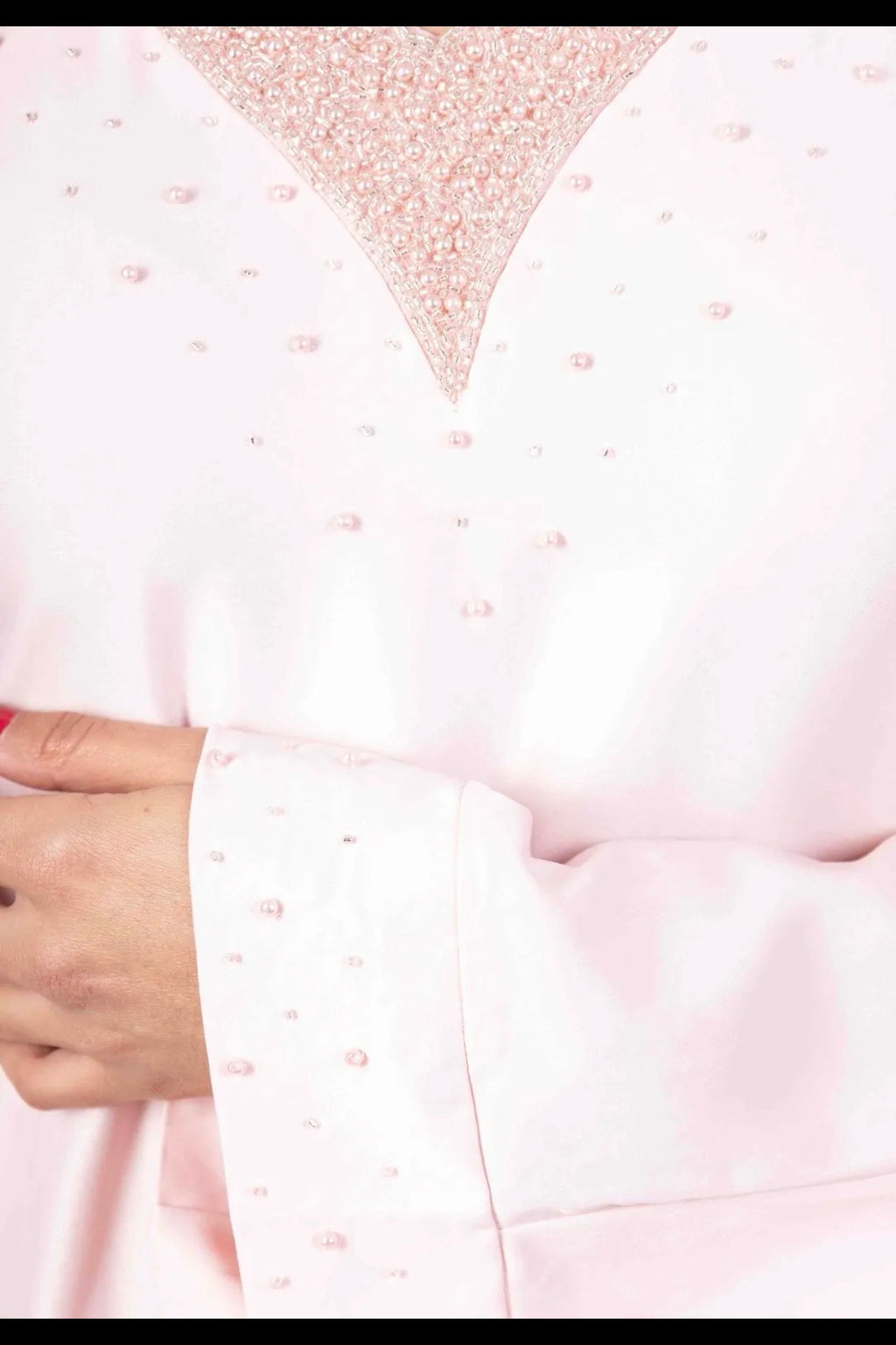 Noor caftan – Robe Papillon Perlée