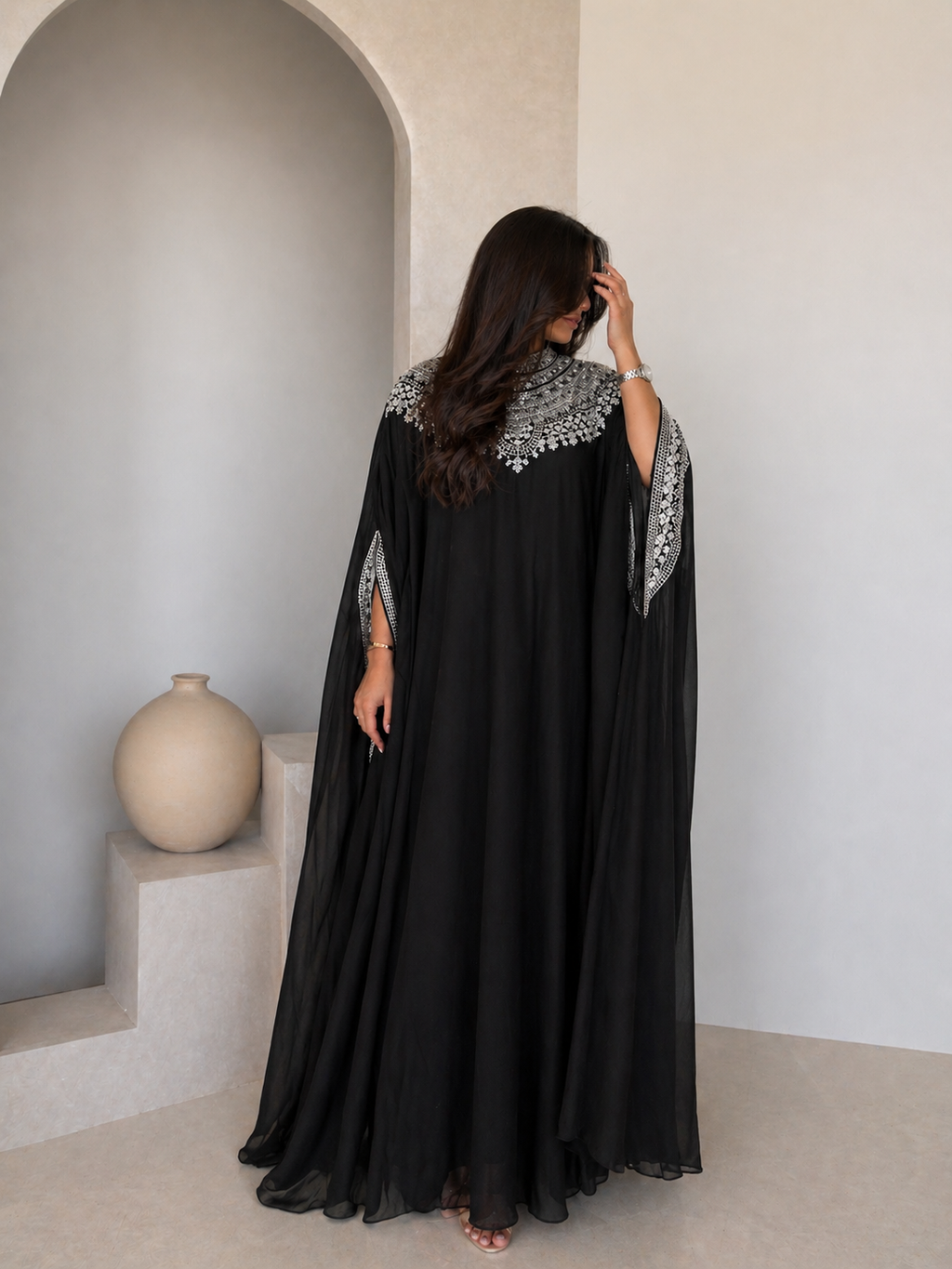 Divine – Abaya mousseline fluide
