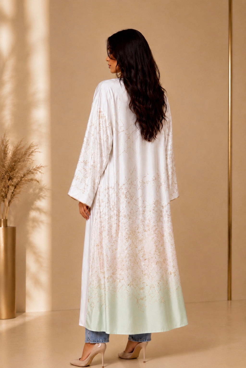 Miwa – Kimono satiné fluide