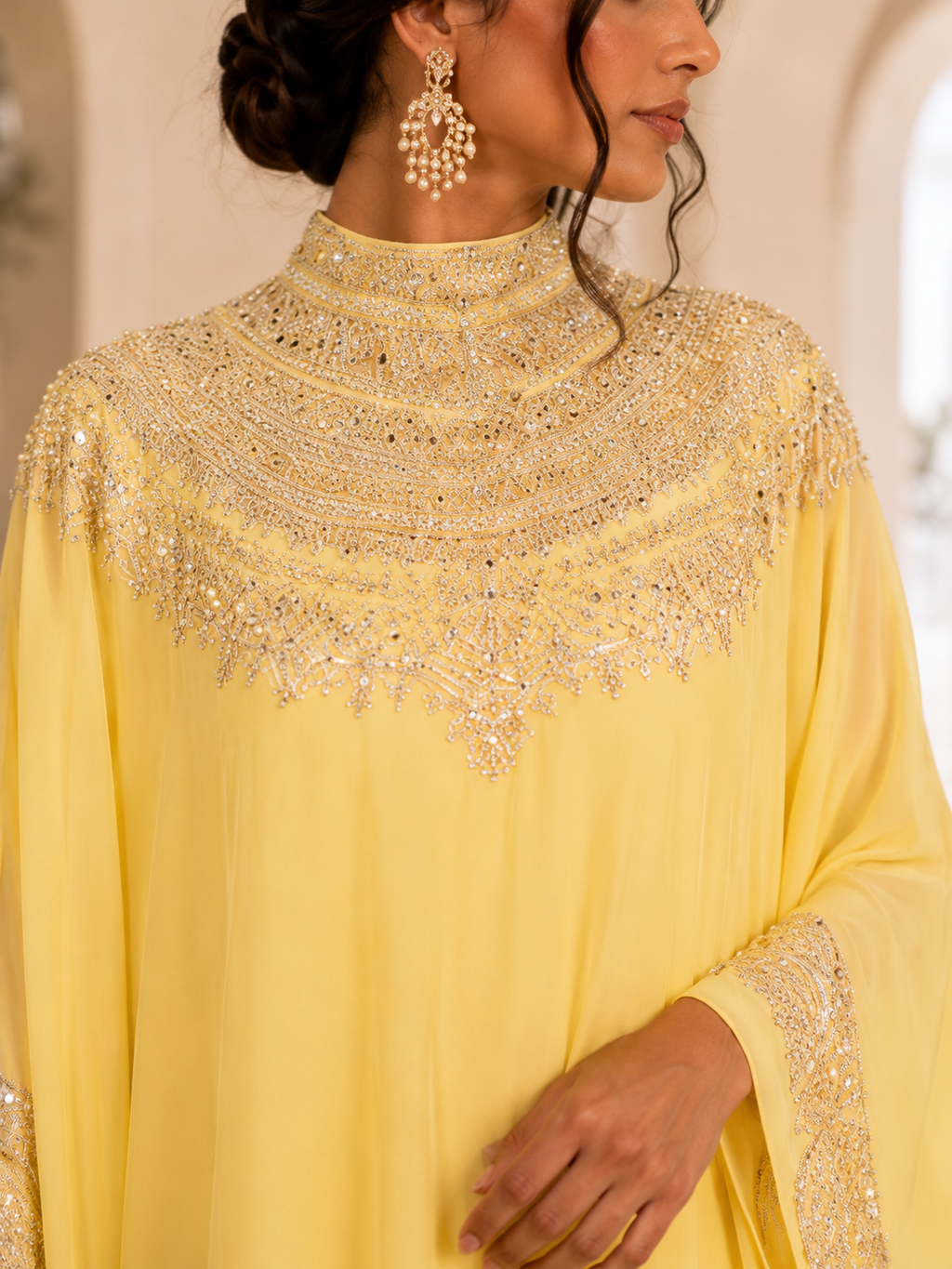 Divine – Abaya mousseline fluide