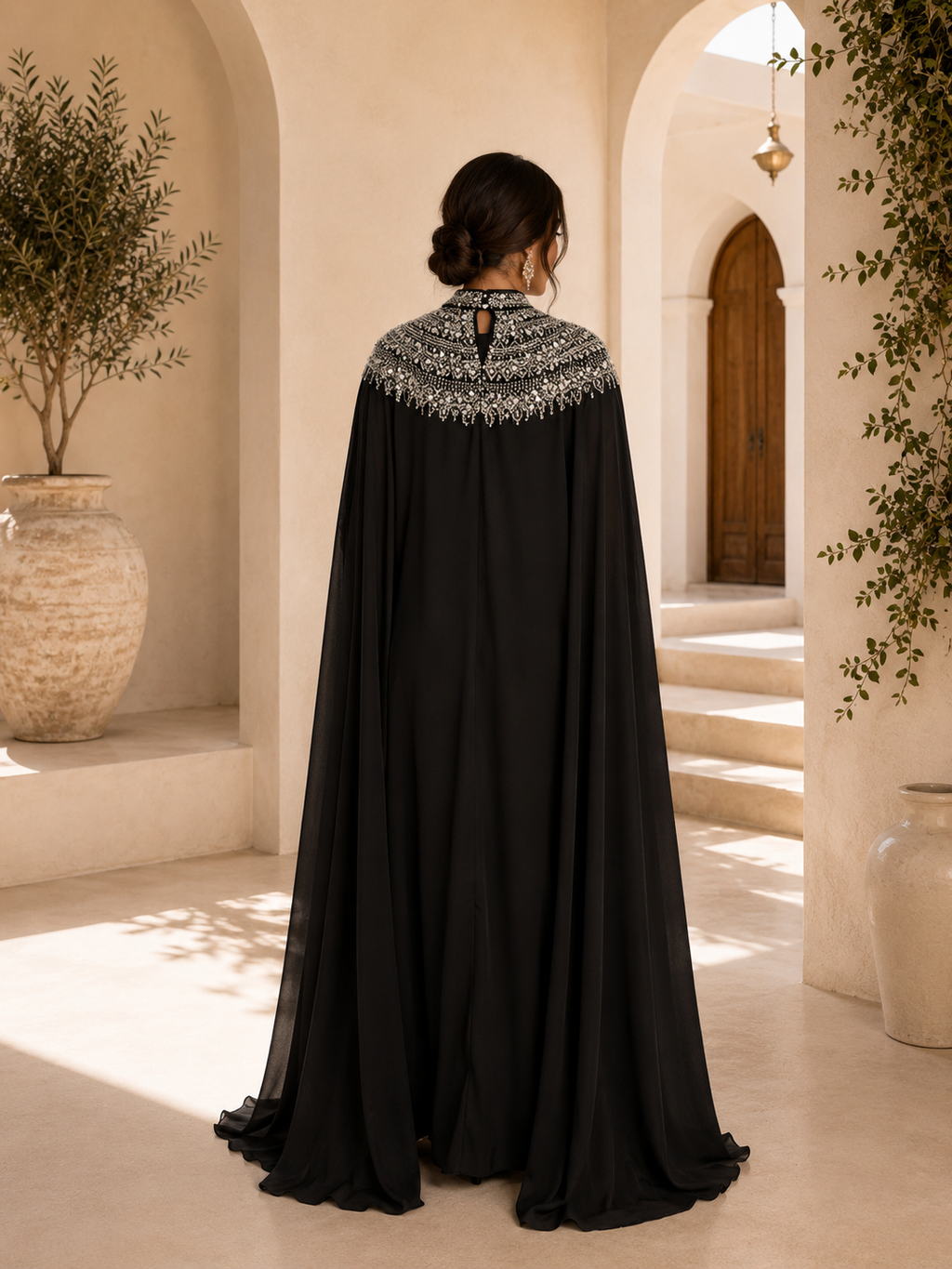 Divine – Abaya mousseline fluide