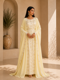 Sherazade – Abaya papillon satinée